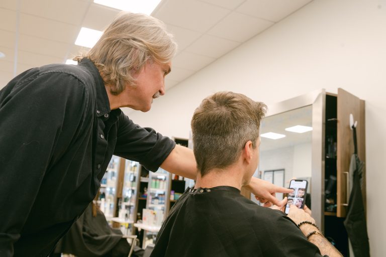 Dad haircut appointment for Father's Day Gifts