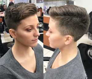 Pixie cut for prom from hair cuttery
