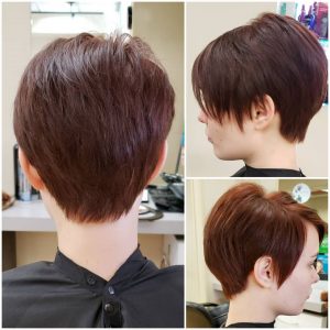 Fall Hair Trends- Red pixie cut