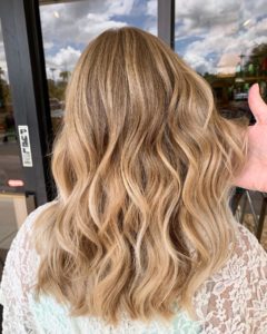 Balayage trends blonde