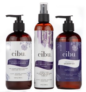 cibu volumizing haircare products
